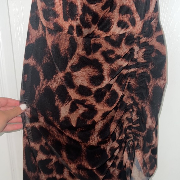 Cheetah print dress! Perfect for a formal - Picture 2 of 2